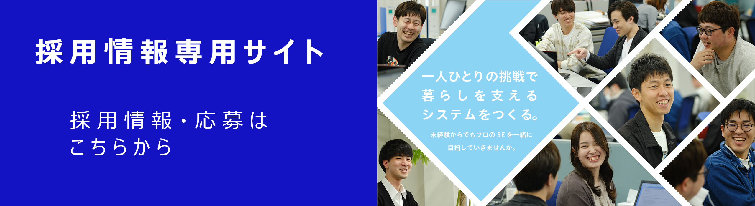 採用情報専用サイト